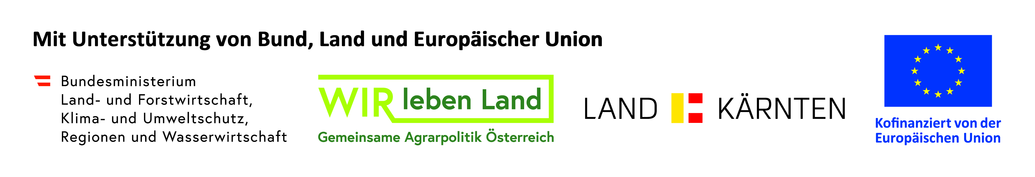 Bund, GAP, Land Kärnten und Europäische Union